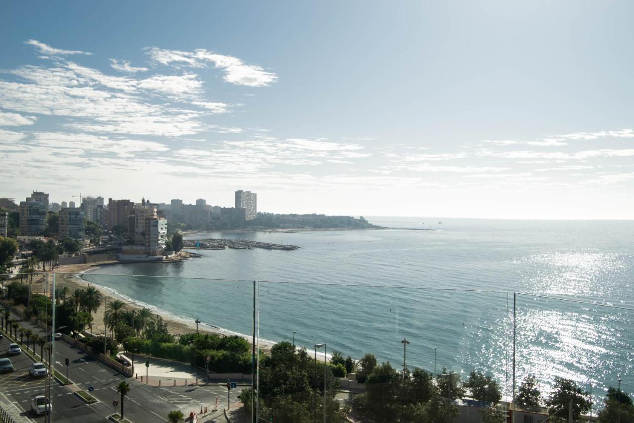 Modern Sea Front Jacuzzi Blue Sky Lejlighed Alicante Eksteriør billede
