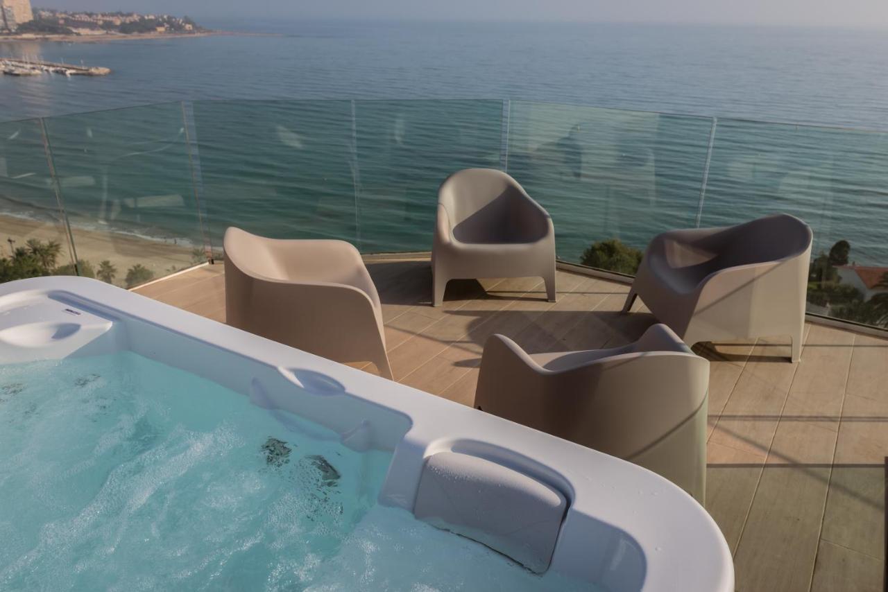 Modern Sea Front Jacuzzi Blue Sky Lejlighed Alicante Eksteriør billede